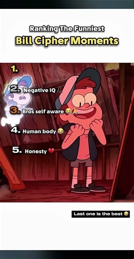 Bill cipher best moments #billcipher #gravityfalls