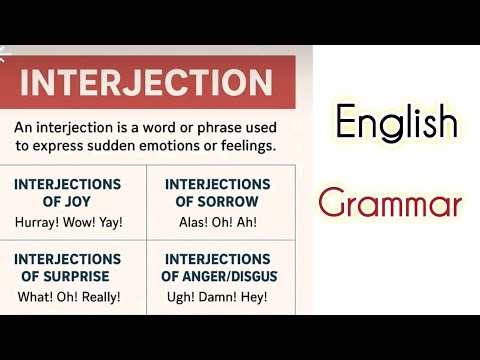 Interjections: A Comprehensive Guide to Types and Usage