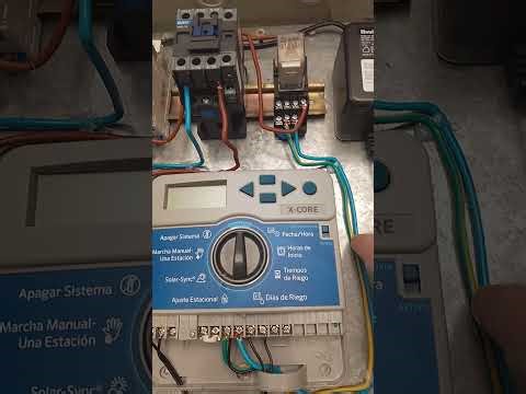 Riego automático tablero sencillo