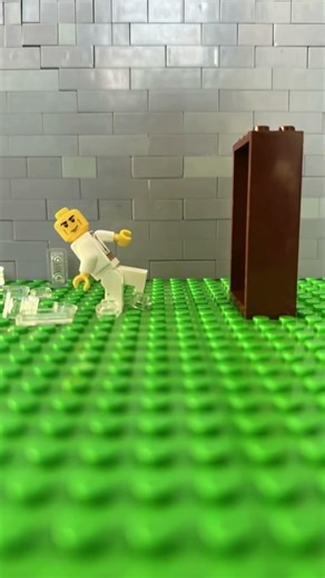 Lego fight scene
