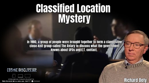 In 1980, a group of people were brought together to form a clandestine close-knit group called The Aviary to discuss what the government knows about UFOs and E.T. contact. Richard Doty was a part of this group, and he reveals what they discussed and names the names of the who’s who from government and military agencies that made up this secret council. For five years they met, and we get an inside glimpse into what they discussed, the materials they reviewed, and what became of it all. Watch thi