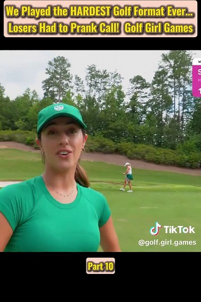 #We Played the HARDEST Golf Format Ever... Losers Had to Prank Call! | Golf Girl Games
