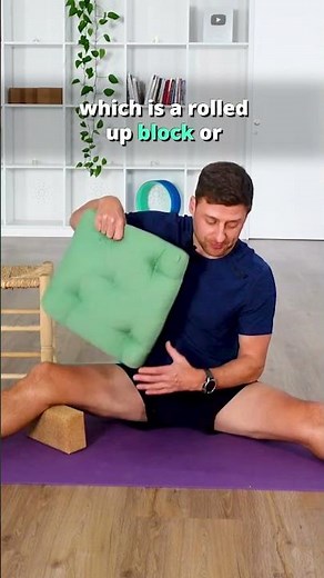 Pancake Pose With Support #yogabody