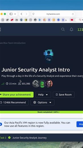Junior Security Analyst Intro | TryHackMe | Answer Walkaround