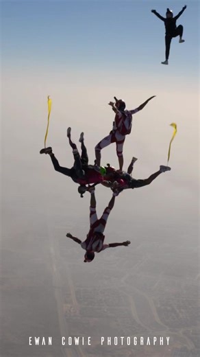22K views · 721 reactions | Human pyramid over the Pyramids of Egypt! Skydive Egypt Greg Crozier Karine Joly #pyramids #Egypt #myegypt #adventures #skydiving | Ewan Cowie Photography | Facebook