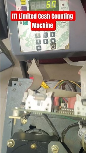ITI Limited Cesh Counting Machine Repair #repairing #repair #money