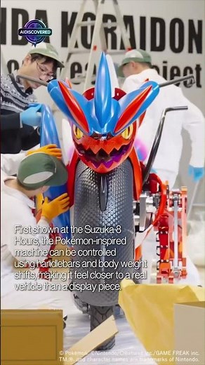 Honda's rideable Koraidon concept brings Pokémon bike to life with real controls