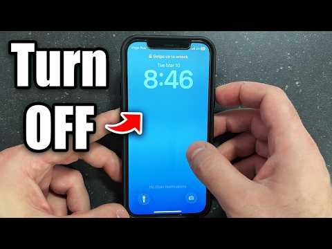 How To Fully Turn Off Any iPhone Without Touch Screen (2026)