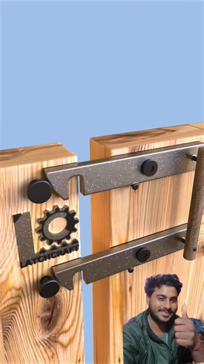 Gate Lock DIY - Smooth Sliding Latch, Pure Control! #SlidingLatch #LatchCraft #LatchCraft #GateLock