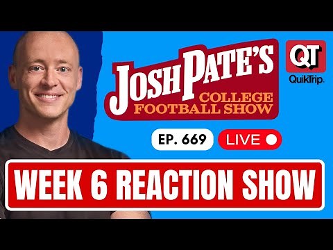 Week 6 Reaction Show | Miami Beats FSU | Texas & Penn State Fall | Alabama Rolls | AP Poll Reaction