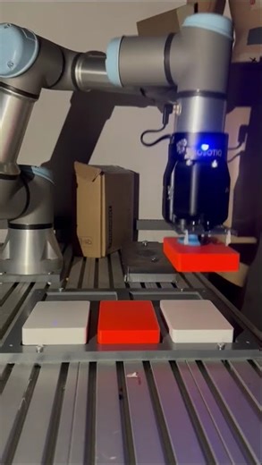 UR3 Pick & Place Project | Sensor Detection + Force Controlled Stacking
