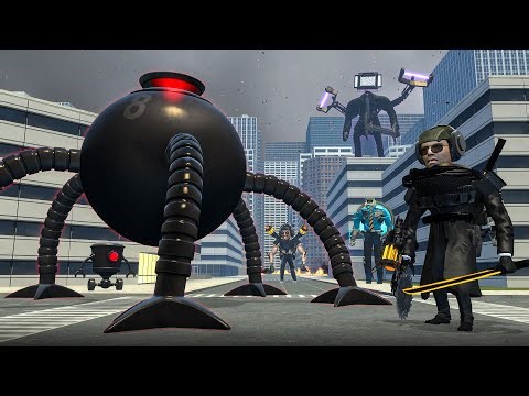 WHAT IF OMNIDROID V.8 ATTACKED THE SKIBIDI TOILET UNIVERSE? - Garry's Mod