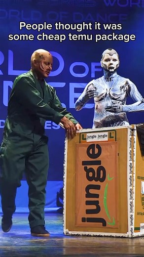 Robot duo shut down the whole stage #breakdance #bboy #robotdance