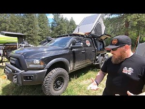 RAM 2500 Expedition Truck w/ Patriot Camper Flatbed & Canopy: Exploration Outfitters