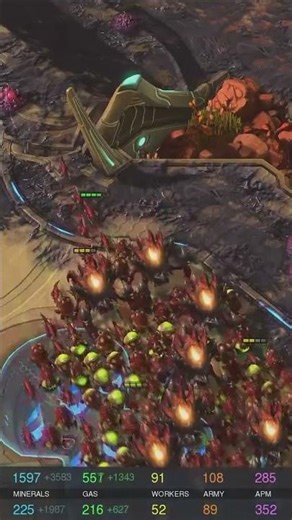 ShowTime's perfect storms against Serral's mass banelings in StarCraft 2