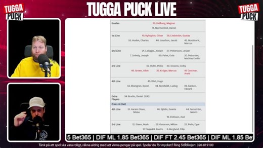 Tugga Puck Live!