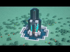 Minecraft - How to Build a Fountain
