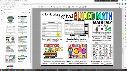 Digital Guided Math for Distance Learning has been released! K, 1, and 2 remote learning is here! Watch the video first, then ask me anything below. Google Classroom and Seesaw ready! 🙌🏻 Individual units or growing bundles are available. We plan to stay way ahead of the school year so you can rest assured that your remote math instruction is taken care of. Digital Guided Math for Distance Learning First Grade Number Sense by Reagan Tunstall on Teachers Pay Teachers https://www.teacherspayteach