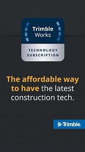 Turn a tight budget into the latest machine control or site positioning tech for a fixed monthly price. Bring your own or buy new hardware. Then subscribe to Trimble Works — you can bundle software licences, hardware upgrades and protection into one predictable package. | Trimble Geospatial and Civil Construction