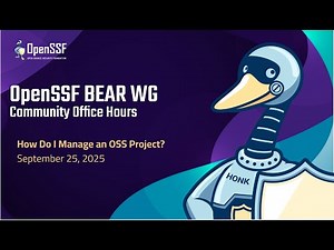 09-25-2025 How Do I Manage an OSS Project?