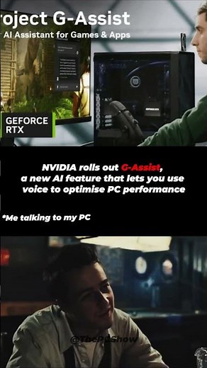 NVIDIA rolls out G-Assist, a new AI feature that lets you use voice to optimise PC performance