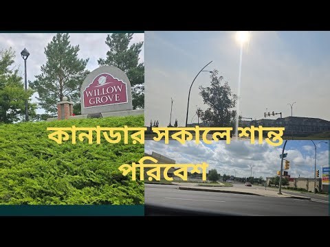 Canada Morning Walk |NaturePeaceful Life #MorningWalk #CanadaNature #PeacefulMorning #NatureCanadamw