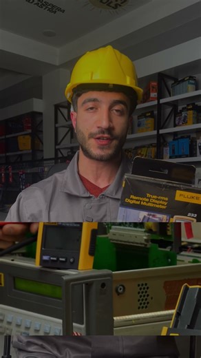 💡 Fluke 233 multimetr ilə təhlükəsiz ölçü apar!