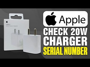 How To Check Apple 20w Charger Serial Number (2025)