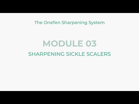 Sharpening Sickle Scalers