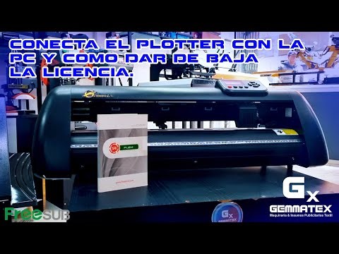 Conexión de plotter de corte Jinka motor Servo y cambio de equipo con la misma licencia.