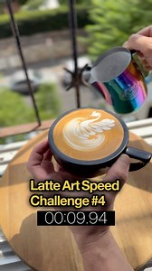42K views · 871 reactions |  Latte Art Speed Challenge – #4 ⁠How...