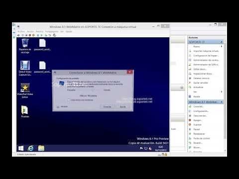 Hyper V - Reproducir audio de la máquina virtual