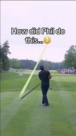 They don’t call him Phil the Thrill for nothing 😅 #golf #LIVGolf
