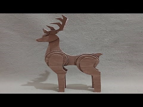 You Won’t Believe This Deer Is Made of Cardboard