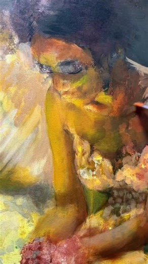How to paint loose | abstract realism #oilpainting #inspiration #howtopaint #arttips