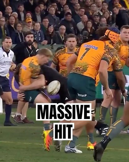 This All Blacks Tackle Was HUGE