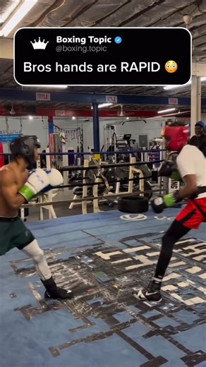 ʙᴏxɪɴɢ ᴛᴏᴘɪᴄ on Instagram: "That right hand SNAPPY 👀🔥 • #fast #speed #boxing"
