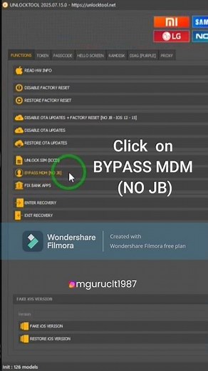 remote management A.K.A MDM lock. apple devices can easily Bypass using unlock tool. #unlocktool