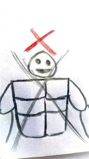 Perfect male torso drawing technique #drawing #artist #shorts