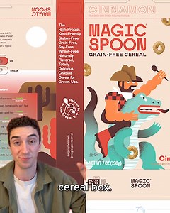 Magic Spoon Cereal on Reels