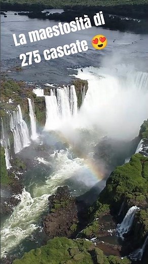 🌊 Le maestose Cascate di Iguazú | Meraviglia della Natura 🌍