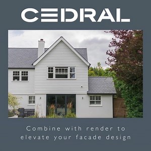 Cedral cladding's remarkable versatility makes it an ideal choice to enhance a variety of building materials, including render. Explore our inspiring projects and discover how to achieve the best results by visiting the link below: https://eu1.hubs.ly/H0htZgf0 #CedralUK #facades #cladding #renovation #newbuild #fibrecement #architecturelovers #productdesign #construction #constructionlife #contractor #builder #constructionworker #build #mycedralworld | Cedral | Facebook