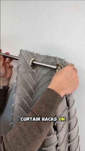 Easy curtain decoration ideas #homedecor #curtains #diy #tips