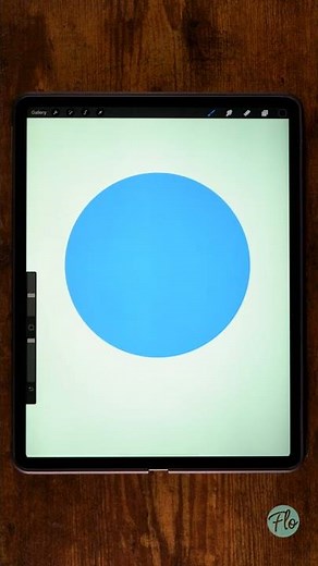 How to use CLIPPING MASK in PROCREATE #Shorts