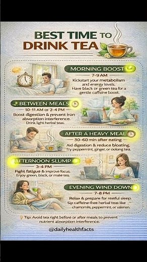 Unlock the Secret: Best Time to Drink Tea for Maximum Benefits ☕