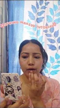 spring makeup tutorial 🌸 #shorts #makeup #ytshorts #trending #tutorial