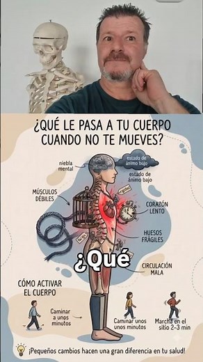 🚶‍♂️ ¿QUÉ LE PASA A TU CUERPO CUANDO NO TE MUEVES? | LOS EFECTOS DEL SEDENTARISMO
