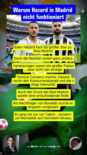 Hazard scheitert bei Real: Talent allein reicht nicht 😳⚪ #fußball #realmadrid #hazard #laliga