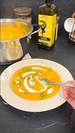 Mon velouté de potimarron 🤤 #recette #velouté