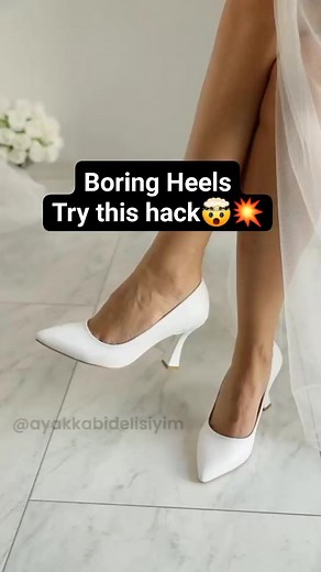 561K views · 10K reactions | Boring heels, Try this hack 勞 Ruby's Fashion #reelsviralシ #reelsfbpage #reelsfb #reelsvideo #RubysFashion #reeloftheday #WhatsAppShopping #viralpage #fashion #shopnow | Ruby's Fashion | Facebook